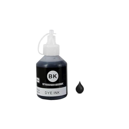 Kit de Recarga de Tinta Compatible con Suministros de Impresora DCP-T510W DCP-T520W DCP-T700W DCP-T710W DCP-T720DW DCP-T725DW DCP-T820DW DCP-T825DW(1BK)