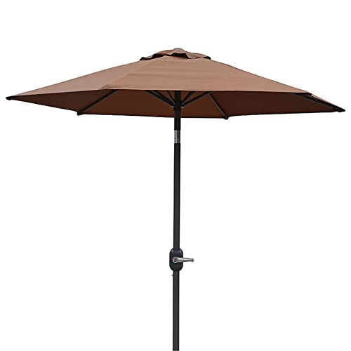 Sombrilla de patio duradera de 250 cm con lona resistente al sol 3