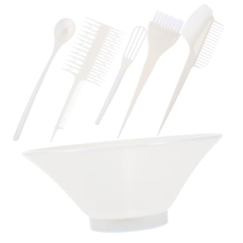 OATIPHO 6 Piezas Cepillos y Peines para Teñir el Cabello Kit Profesional para Casa y Salón para Tipo de Cabello