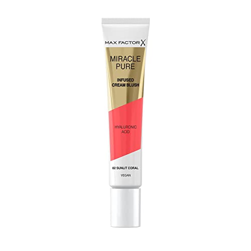 Max Factor, Miracle Pure Blush, Colorete Tono 02 Sunlit Coral