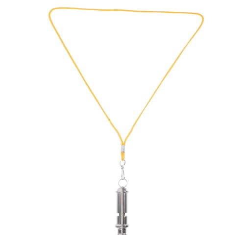 VICASKY Stainless Steel Whistle for Outdoor Survival Pet Training Hiking Compact Design Sound for Emergency Situations Bird Training Lightweight Versatile