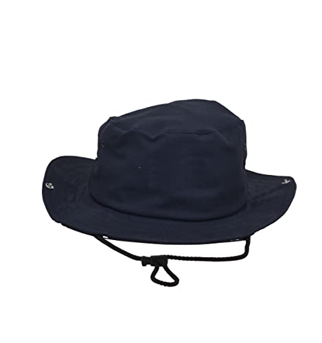 WOREMOR EMF Bush Hat Blocking RF EMF - Cell Towers - Smart Meters - WiFi (X-Large, Navy)