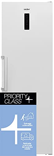 SAUBER - Frigorífico Una Puerta SERIE 5-186B Tecnología NOFROST - E - 186x60cm - CAJÓN FRUTAS/VERDURAS - Luz LED - ENTREGA Y RETIRADA DEL USADO EN EL DOMICILIO