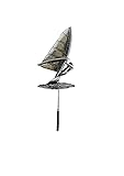 Hecho a mano en Sheffield S15 Windsurfer fino english Pewter Motif on a tie stick pin sombrero bufanda collar abrigo