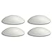 Produktbild Bumms Türstopper für Boden und Wand Weiß selbstklebend ohne bohren [4 Stück] - Ø 60 mm - Wandpuffer für Wandschutz aus Gummi - Türpuffer für Türanschlag, Türgriffschutz bei Wänden