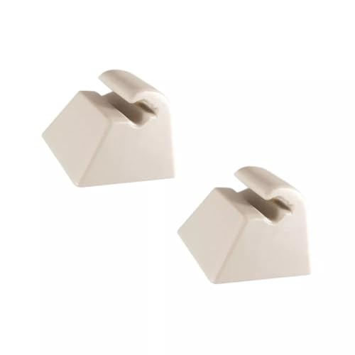 Easy Link Lot de 2 supports de fixation pour pare-soleil - Beige - Compatible avec Opel Corsa B Vectra A Astra F Tigra Omega Senator Vivaro 1438336 90332334
