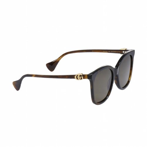 Gucci GG1071S Shiny Dark Brown Havana/Brown One Size3