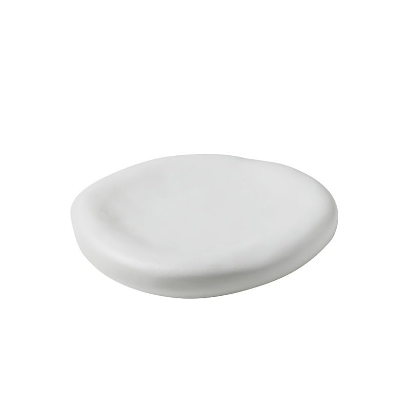Talerze obiadowe, 20 cm, ceramiczny talerz w stylu zachodnim, specjalny kształt, przystawka fusion, hotel, restauracja, nieregularna zastawa stołowa, talerze sałatkowe (B, 25 cm)