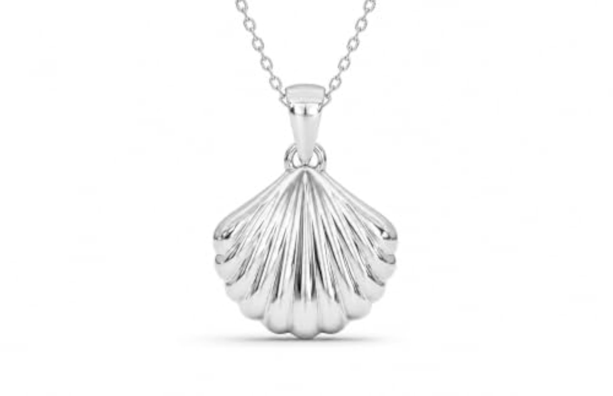 Seashell Pendant Necklace, Ocean Inspired Beach Jewellery