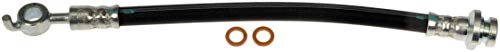 BRAKE HOSE - Brake Hydraulic Hose - Brake Hose - Brake Line - This automotive brake hydraulic hose was precision-engineered to match the fit, function and performance of the original brake hose on specific vehicles and positions to ensure safe, long-lasting durability as part of a complete brake repair. - Nissan Rogue 2020-08, Nissan Rogue Select 2015-14, Nissan Rogue Sport 2017, Nissan X-Trail 2012-08 - Dorman H621245 Brake Hydraulic Hose Compatible with Select Nissan Models