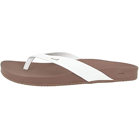 Reef Women's Cushion Bounce Court Flip-Flop, Cloud, 4 UK Cover