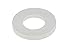 1/4" x 1/2" OD Nylon Flat Washer, (100 Pack), 0.062" Thickness - Choose Size, by Bolt Dropper