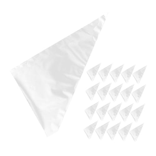 PRETYZOOM 100PCS Tipless Piping Bags Non Slip Disposable Cake Decorating Bags for Icing Cream Cookies Baking Supplies Versatile and for Home Professional Use