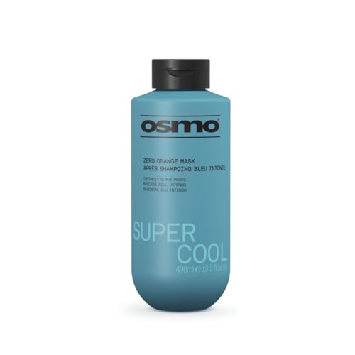 OSMO Super Blue Toning Mask for Brunettes | Zero Orange | Nourish Hydrate & Tone | No Yellow or Brass | Vegan. 400ml