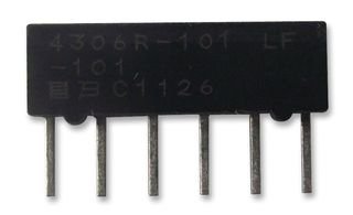 Bourns Resistor, Network, Sip, 10K - 4306R-101-103LF #1