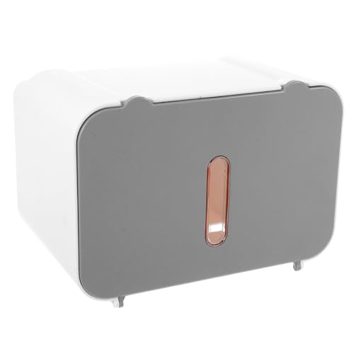 Homoyoyo Touchless Paper Towel Dispenser Wall Mount No Drill Waterproof Electric Bathroom Kitchen Roll Towel Holder