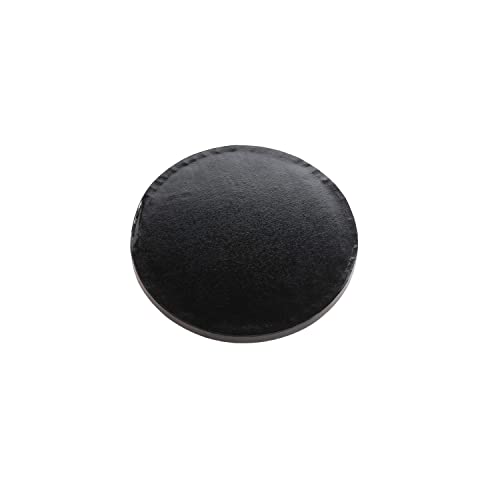 dekora - Base para Tartas Negra de Cartón con Forma Redonda - 25 cm