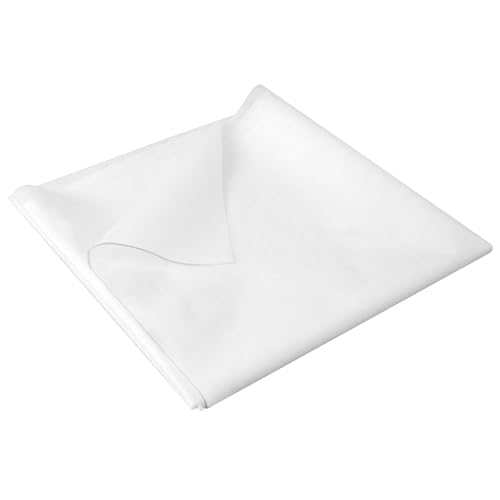 KALIONE Vliesstoff Wei&szlig; 200 x 100 cm Aufb&uuml;gelbarer Einlagestoff Leichtes Gewicht Einseitig Vlies Vliesstoff f&uuml;r B&uuml;gelfalten, N&auml;hhandwerk, Verst&auml;rkte Bekleidung (Dicker Stil)