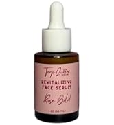 Revitalizing Face Serum - Rose Gold with Rose Water, Hyaluronic Acid, CoQ10, Multi-Vitamins, Fres...