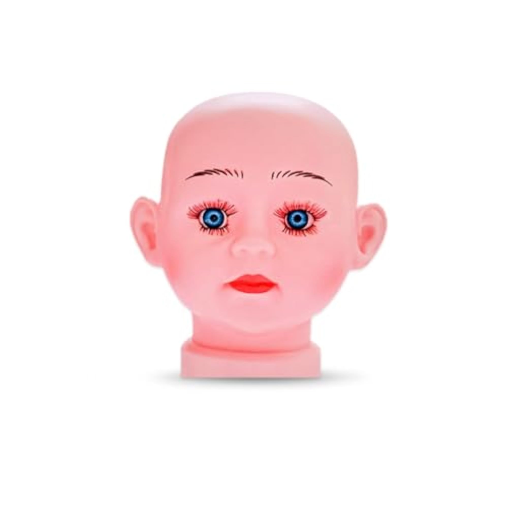 Baby Head Face Mannequin for Wig Display