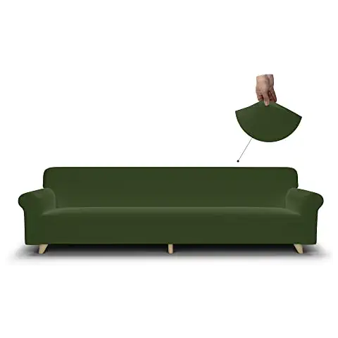 Housse de canapé Più Bello Vert foncé Cover