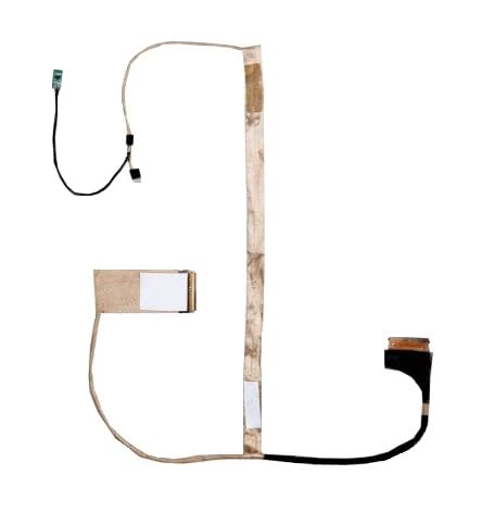display cable compatible for lenovo e49, e49a, e49al, e49g, e49l, 50.4tk05.001, 50.4tk05.002, 04w4286 lcd led lvds flex video screen