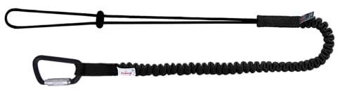 Image of KARAM Tools Lanyards with Mini Karabiner | Secure & Convenient Tool Tether for Work & Outdoor Activities | Fall Protection Gear for Safety | TL01(N)