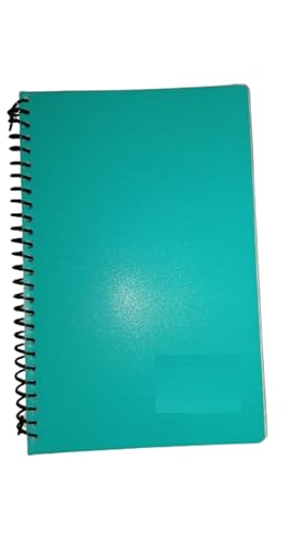 Image of Peeplvalue Pack of 20 A5 Size-160 Pages Lined Spiral Bound Notebook White Ruled Line Paper Wirebound Journal /Diary /DIY Notepads for School /Office (A5 multicolour Size- 14x21cm)