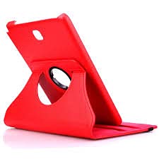 Image of M Cart 360 Degree Rotating Leather Case Cover for Samsung Galaxy Tab S3 9.7 inch (SM-T820 /T825 /T827) 2017 Release (Red)