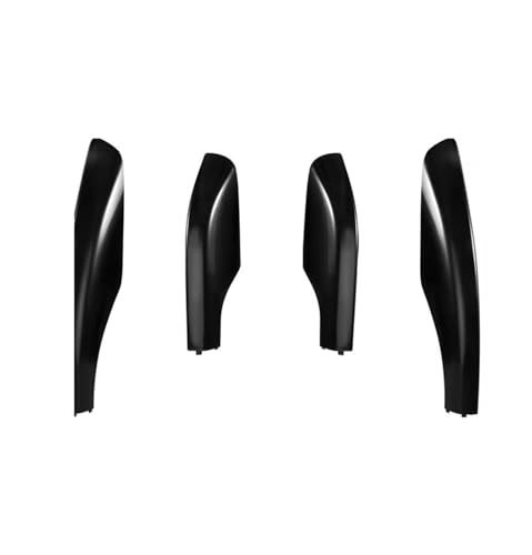 Coques protection barres toit ABS noir finition premium pour Toyota Fortuner 2004-2014