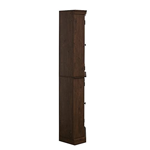 Home Source Enclosed Mahogany Corner Cabinet #TOP4