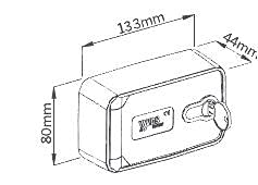 Miniatura 5 de Caja Seguridad Desbloqueo Exterior Electrofreno Motor Enrollable Persiana Metalica Comercial, Garaje, Parking Puerta Enrollable