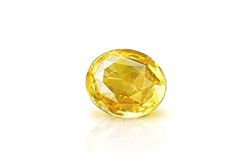 Saphir jaune naturel de 6 carats pour sublimer vos bijoux personnalisés
