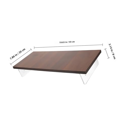 Support écran ordinateur Mipcase en acrylique compact rigide de qualité premium