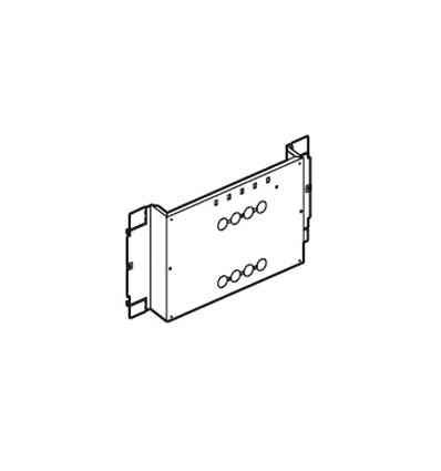 Platine fixe pour 1 ou 2 DPX-IS630 verticale : alignement parfait