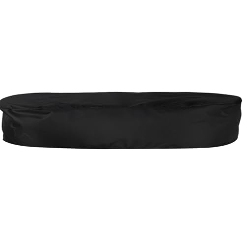 Couverture pour les formes de la piscine à cannes - Bâche résistante pour réservoirs de réserve de 8 pieds - Couverture ronde imperméable pour baignoire - Revêtement de piscine avec anneau de serrage