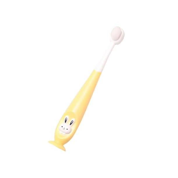 Enkaybee Baby Toothbrush - Soft Bristles, Safe and BPA-Free, Gentle Care (Pack of 1, Yellow)-image-9
