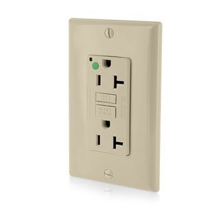 Leviton GFNT2-HGI ST HG 20A SLIMLINE GFCI (Pkg of 10)