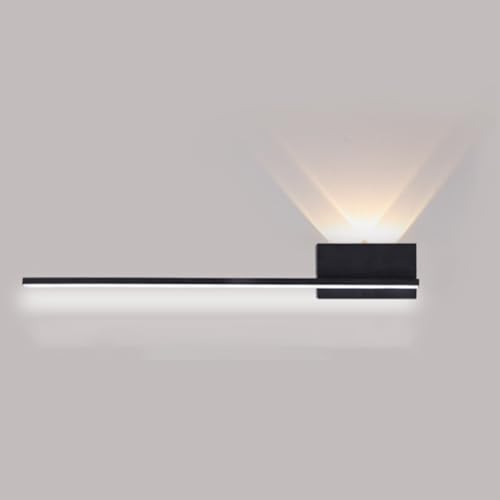 Lámpara de pared larga de metal moderno con tres temperaturas de color seleccionables 2