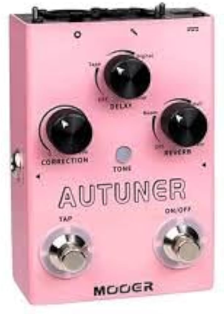 Pedal de Voz Mooer MVP1 AutoTuner Vocal Compacto com Pitch