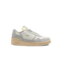 Lacoste Men's T-Clip 123 2 SMA Sneaker, Grey, 9 US