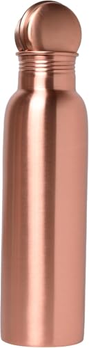 jmd international Fugenlose Kupferflaschen mit Ayurveda haben 100% reinen und auslaufsicheren Inhalt...