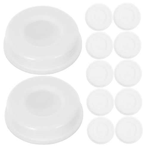 ARTIBETTER Plastic Round End Caps 50pcs Mail Tube Caps for Art Projects Secure Fit