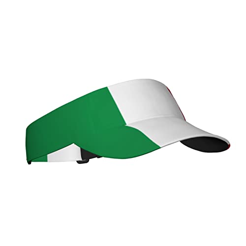 Image of Cute Funny Flag Hat Women Men Adjustable Flag Sport Sun Visor Hat Summer Fashion Sun Cap Beach Flag Hat