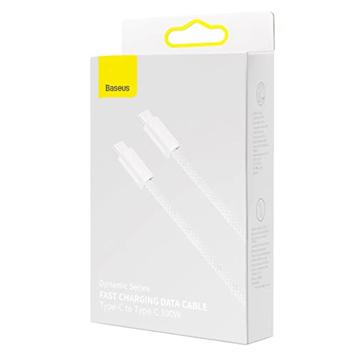 Cabo Baseus Dynamic Usb-c Compatível com iPhone 15 /Compatível com iPad/Compatível com Macbook Nylon