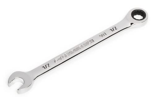 Image of GEARWRENCH 1 /2 inch 4 Degree Swing Arch 12 Point Ratcheting Combination Wrench - 86945 (Pack of 2)