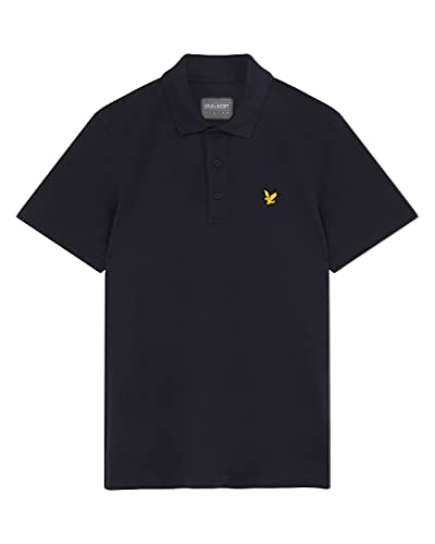 Lyle & Scott Sportsspolo Polo de Manga Corta, Hombre, Azul Marino, L