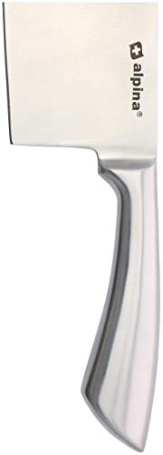 alpina Mannaia Macellaio, Coltello per Carne da Cucina, Acciaio Inox Silver, 31 cm - immagine 3