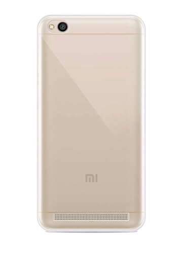 Image of COVERBLACK Soft Rubber Back Cover Compatible Model for MI Redmi 5A - Transparent