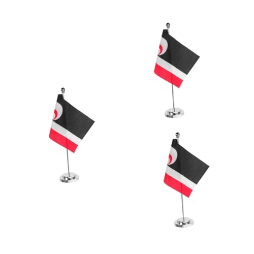 Drapeau de bureau mini polyester pour décorer facilement les tables encombrées